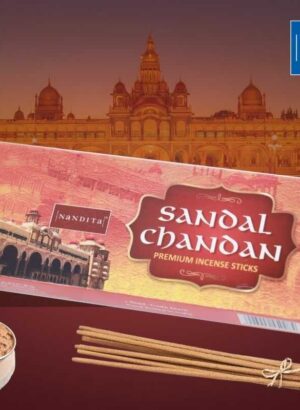Nandita Sandal Chandan 100g | Incense Sticks | Agarabathis
