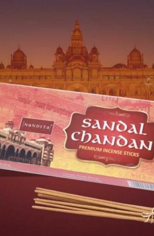 Nandita Sandal Chandan 100g | Incense Sticks | Agarabathis