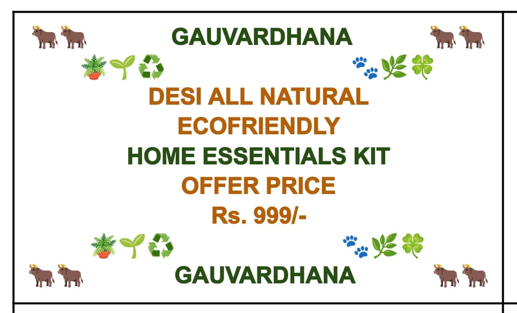 Desi Natural Home Essentials Kit | Home Care | Pure & Natural | Chemical-Free | Eco-Friendly