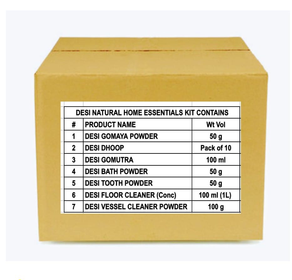 Home-essential-mini-kit-2 Desi Natural Home Essentials Kit | Home Care | Pure & Natural | Chemical-Free | Eco-Friendly - Image 1