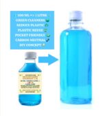 Desi Natural Floor Cleaner Floral (Flower) Dews | One liter (100 ml concentrated) Desi Natural Vessel Cleaning powder 200 grams - Image 2