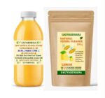 Desi Natural Floor Cleaner Citrus (Lime) Dews | One liter (100 ml concentrated) Desi Natural Vessel Cleaning powder 200 grams