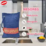 Activated Charcoal Air Freshener - Medium (100gms) - Image 2