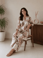 Floral Printed Cotton Co-ord Set