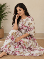 Floral Printed Cotton Co-ord Set - Image 4