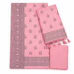 Mercerised Pink Colour Cotton Salwar Suit - Image 2